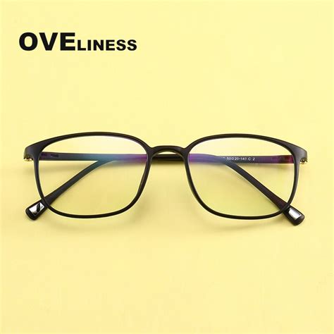 Buy Tr90 Slim Glasses Frame Men Fashion Myopia Spectacles Women Prescription