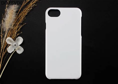 3d Sublimation Blank White Phone Cases For Iphone 7 8 Free Shipping