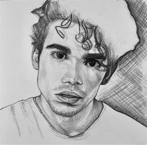 For Cameron How To Draw Cameron Boyce Step By Step Youtube Quick