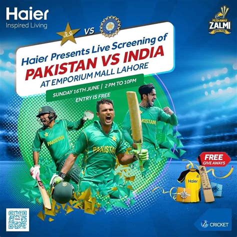 Live Screening Of Pakistan India Match The Current