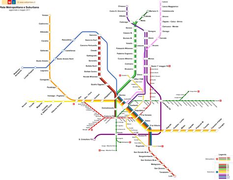 Plan De Metro Milan Subway Application