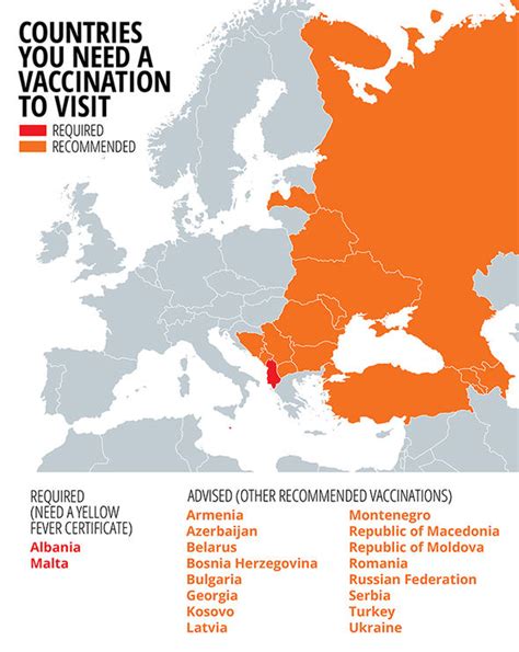 We did not find results for: Travel vaccinations MAPPED: Countries in Europe YOU need a ...