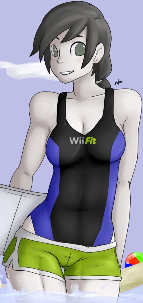 Wii Fit Trainer By Lunaezomi On Deviantart Wii Fit Video Games Girls