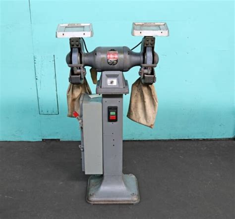 Rockwell Pedestal Grinder Norman Machine Tool