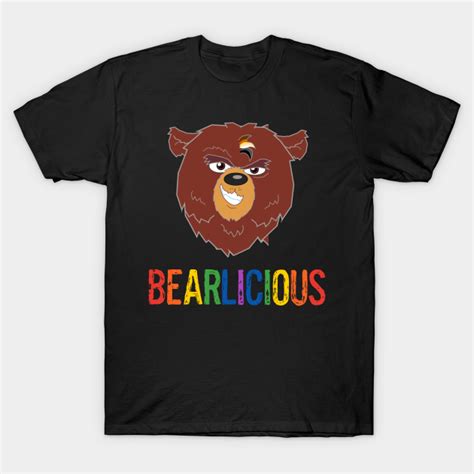 Gay Bear Pride Flag Colors Lgbtq Gay Pride Bearlicious Cute Bear Gay
