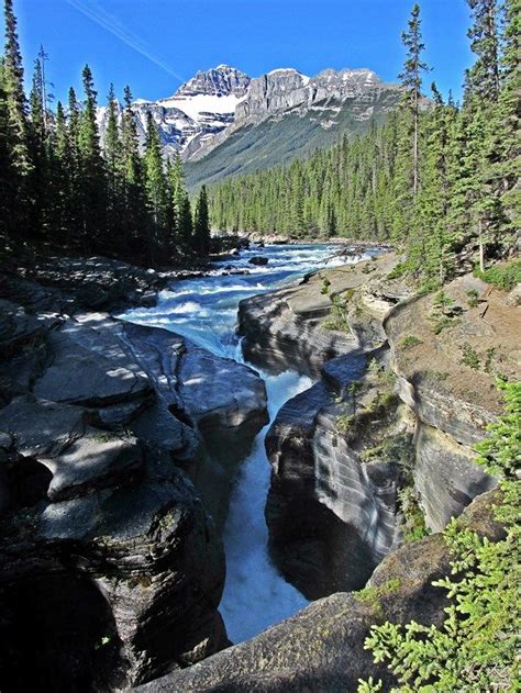 Mistaya Canyon Icefields Parkway Banff National Park Alberta Canada