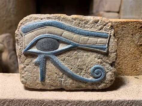 Egyptian Art Eye Of Horus Amulet Ancient Egypt Carving Sculpture