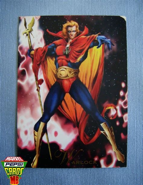 Marvelpepsicardsmb Marvel Pepsi Cards Mx 1994 19 Warlock