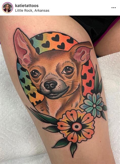 20 Ideas De Chihuahua Tatuaje Chihuahua Tatuaje Tatuaje De Perro