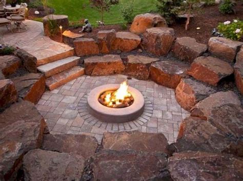 31 Fabulous Stone Fire Pit Design And Decor Ideas Magzhouse