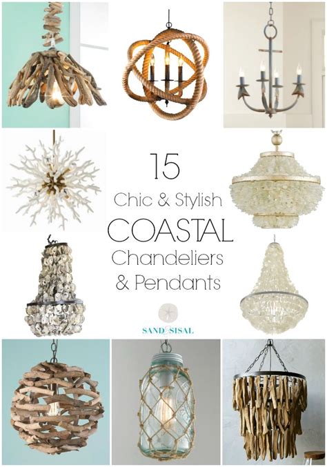 15 Chic Coastal Chandeliers And Pendants Coastal Chandelier Coastal