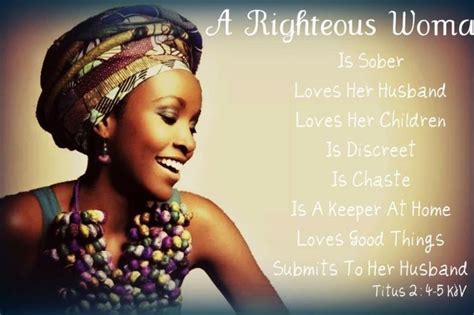 A Righteous Woman Image Chaste Modesty Quotes Women