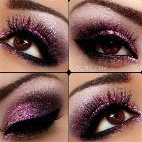 Purple Shadow For Brown Eyes Purple Smokey Eye Eye Makeup Eye Make Up