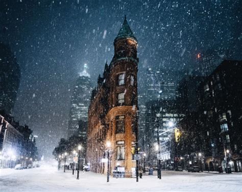 10 Beautiful Photos From The Snowfall In Toronto