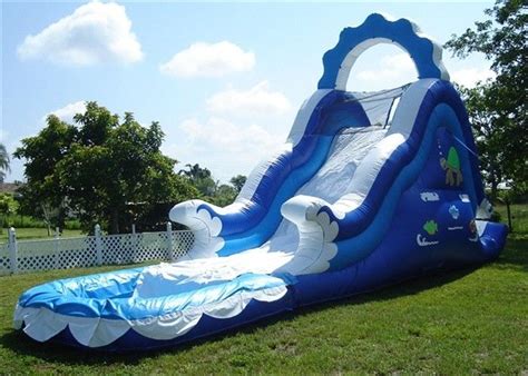 Mini Inflatable Water Slides Small Inflatable Pool Slide For Water Park