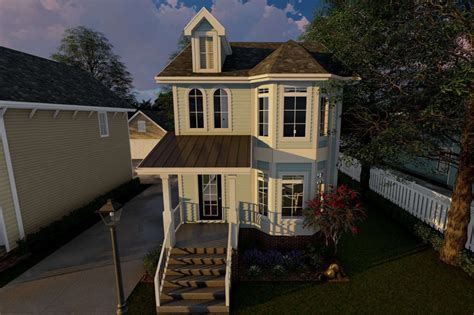 House Plan 963 00230 Victorian Plan 1256 Square Feet 2 Bedrooms 2