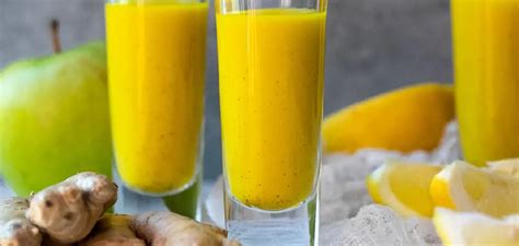 How To Make Ginger Turmeric Shots Without Juicer Easy Ways