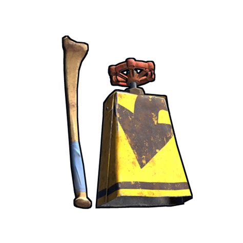 The cowbell is a percussion instrument that appears on untold numbers of recordings from around the globe. Cowbell - Rust Wiki