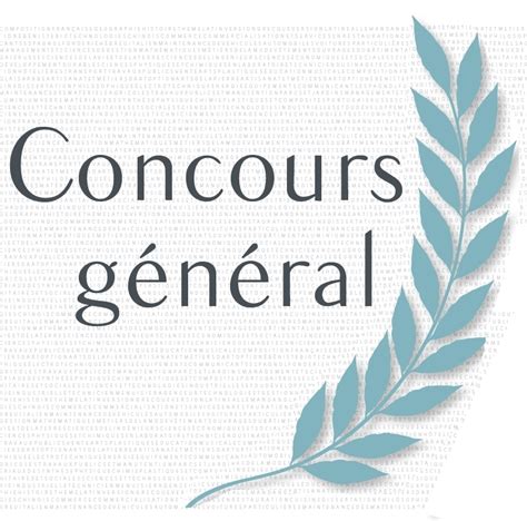Concours Général 2016 LycÉe FranÇais International Georges Pompidou