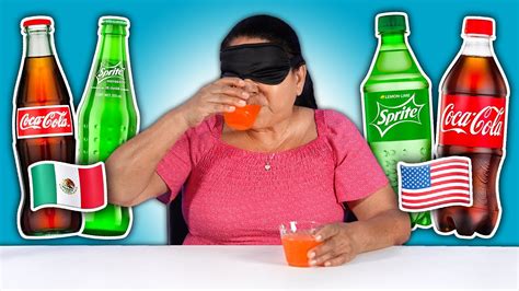 Mexican Mom Try Mexican Vs American Soda Youtube