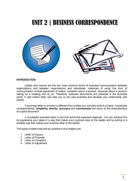 🌈 Types Of Business Correspondence 15 Types Of Business Letters And