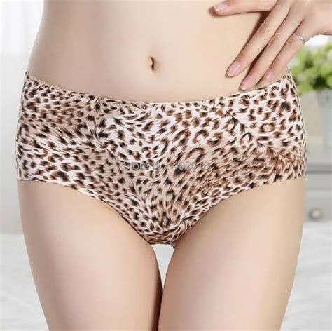 5pcs lot leopard briefs women s underwears hot sexy fashion ladies briefs multicolors in stock