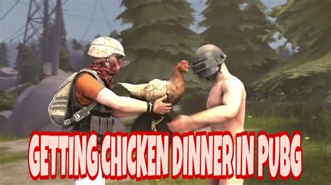 How To Get Winners Winner Chicken Dinner In Pubg Animation With Funny