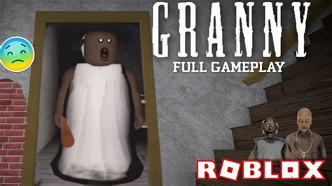 granny chapter 1 in roblox full gameplay horror gameplay in tamil lovely boss youtube