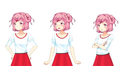 Natsuki Casual Outfit Skirt Is From Latteaddicteds Sprite Rddlc