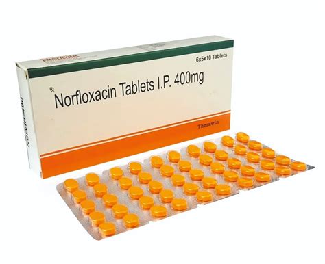 Norfloxacin Tablets 400 Mg Packaging Size Blister At Rs 7125box In