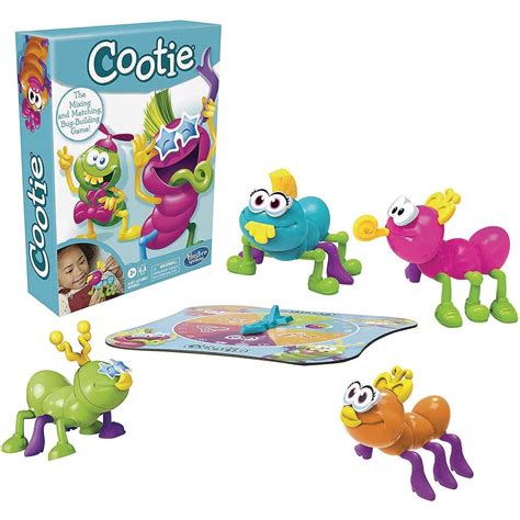 Buy Hasbro Gaming Cootie Mixing And Matching Bug Building Kids Game