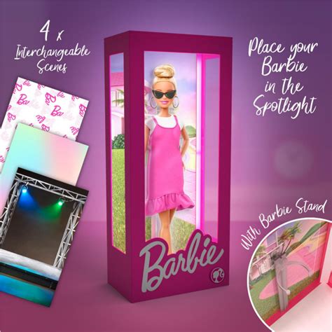 BARBIE Doll Display Case Light ShopForGeek Com Miscellaneous