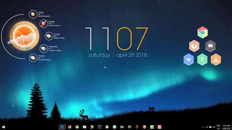 Rainmeter is not just an application, it is also a robust toolkit. How to customize Windows 10 Desktop. Wigdets[Rainmeter ...