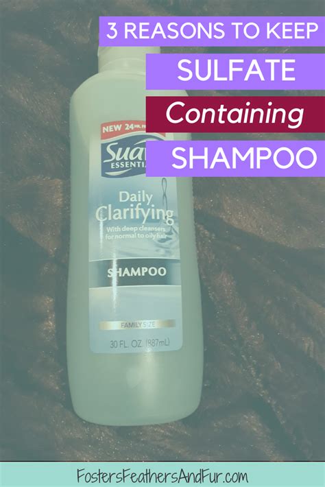3 Reasons To Keep A Sulfate Containing Shampoo Shampoo Wavy Hair