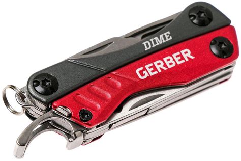 Gerber Dime Micro Multitool Red 30 000417 Advantageously Shopping At