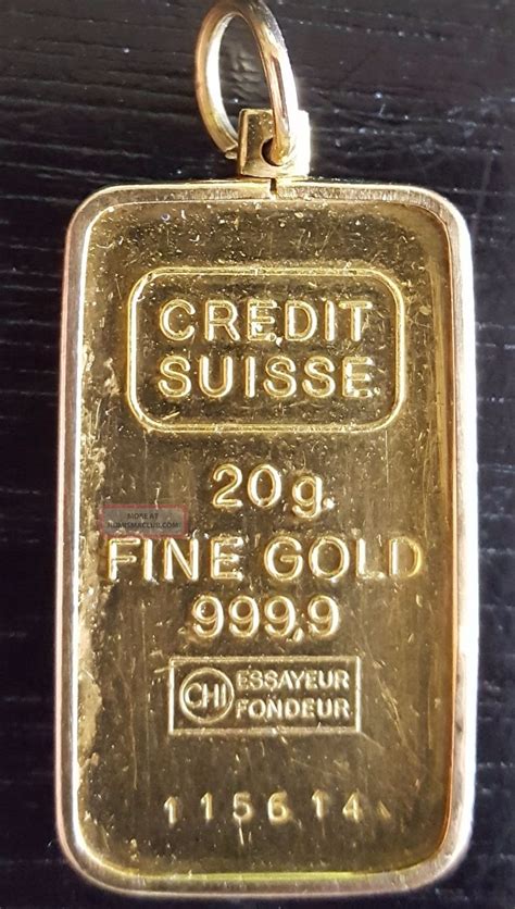 Select our 'best value' option for the cheapest way to buy a 20 gram gold bar. 20 Gram 24k. 9999 Credit Suisse Gold Bullion Bar - As ...