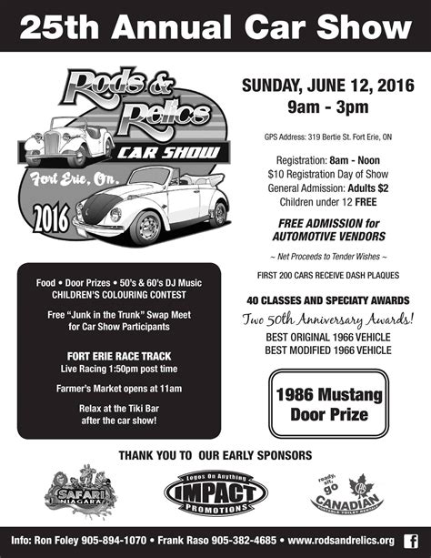 Rods And Relics Annual Car Show Home