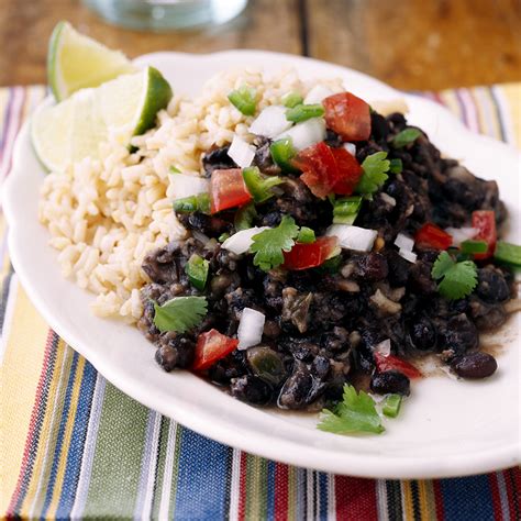Cuban Style Black Beans And Rice Recipe Eatingwell