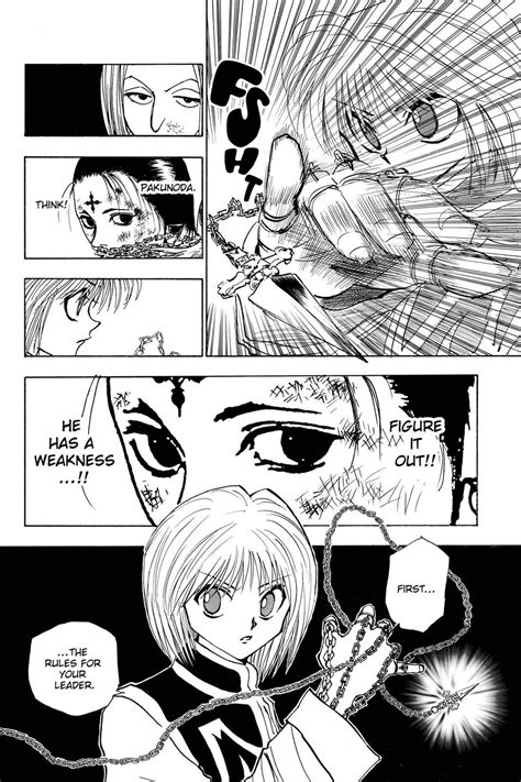 Hunter X Hunter Chapter Page Anime Wall Art Manga Illustration