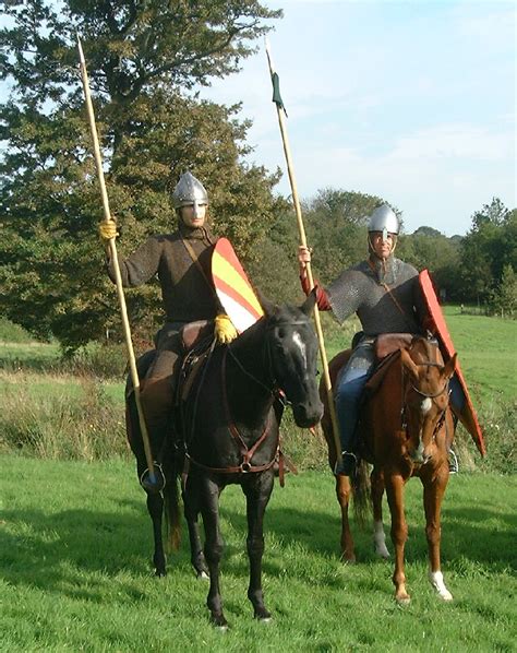 Riding In The Norman Cavalry At The Battle Of Hastings