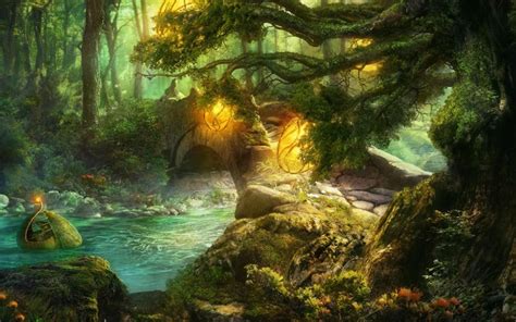 Elven Forest Wallpaper 74 Images