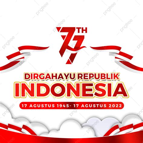 Greeting Card Of Hut Ri Ke 77 Kemerdekaan Republik Indonesia 2022 Hut