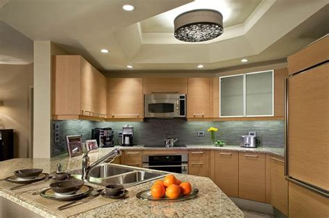 Give your kitchen ceiling design curves in all the right places. 20 Dashing and Streamlined Modern Condo Kitchen Designs ...