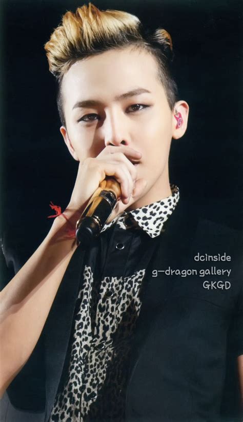 Gd Jiyong G Dragon ♡ Bigbang One Of A Kind Tour G Dragon Top Gd