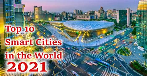 Top 10 Smart Cities In The World 2020