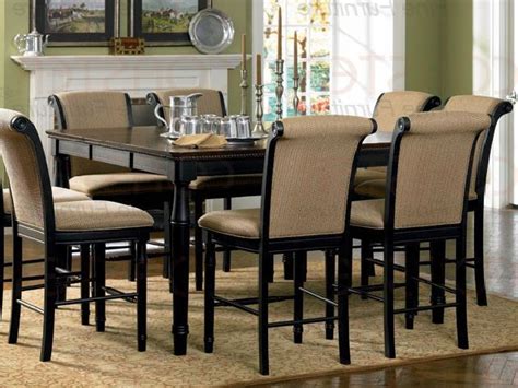 How many people can set at an 8′ (96″) banquet (rectangle) table? Seats eight | Counter height dining table set, Counter ...