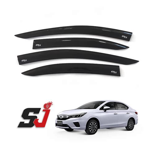 Acrylic Injection PMMA Black Car Door Visor Rain Shield Sun Shade