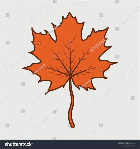 Maple Leaf Clipart Svg Cut File Stock Vector Royalty Free 2171183095
