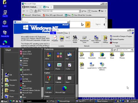 Windows Nt 100 Als Mockup Deskmodderde