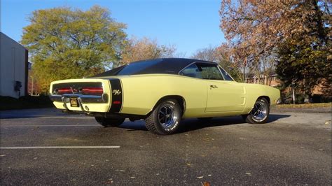 1969 Dodge Charger Rt Rt 4 Speed In Yellow And 440 Engine Sound On My